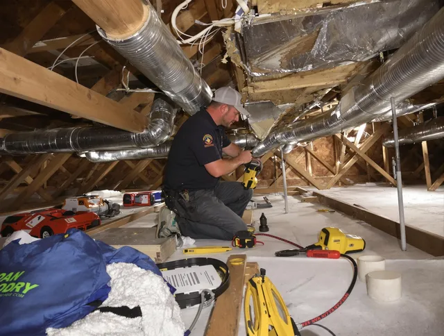 Professional air duct repair by Hopkinton Air Duct Cleaning in Hopkinton
