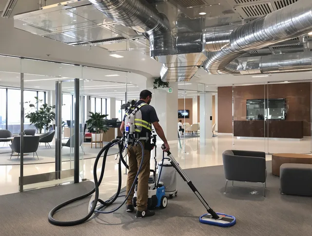 Commercial duct cleaning service by Hopkinton Air Duct Cleaning in Hopkinton