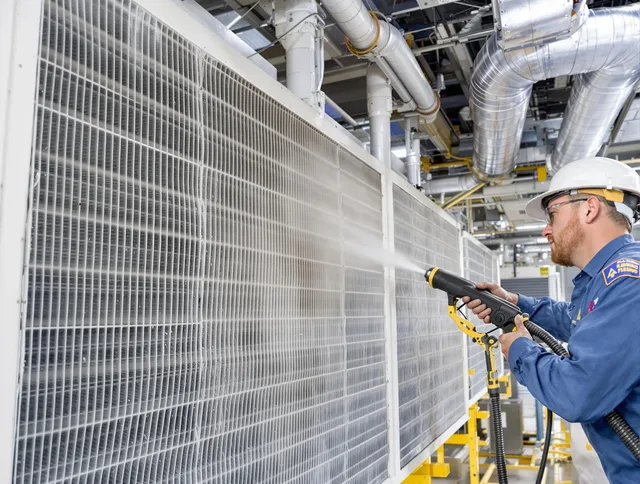 Professional commercial coil cleaning by Hopkinton Air Duct Cleaning in Hopkinton