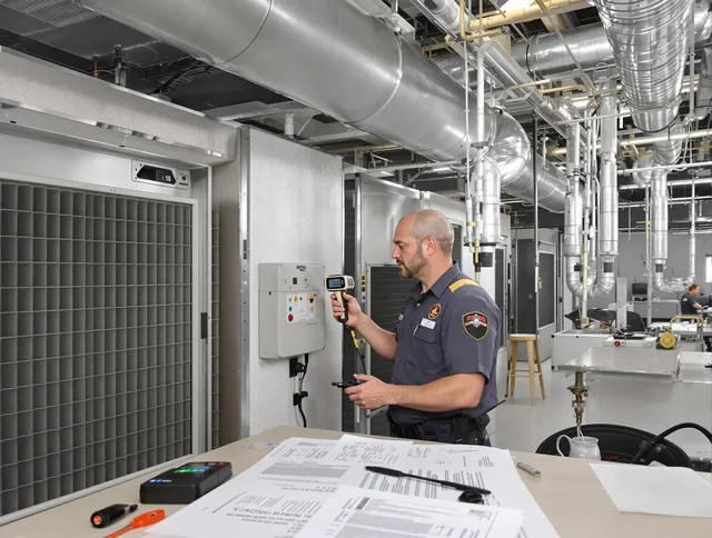 Professional filter system inspection by Hopkinton Air Duct Cleaning in Hopkinton