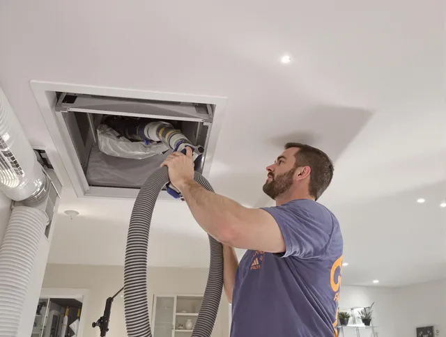 Precision indoor duct cleaning by Hopkinton Air Duct Cleaning in Hopkinton